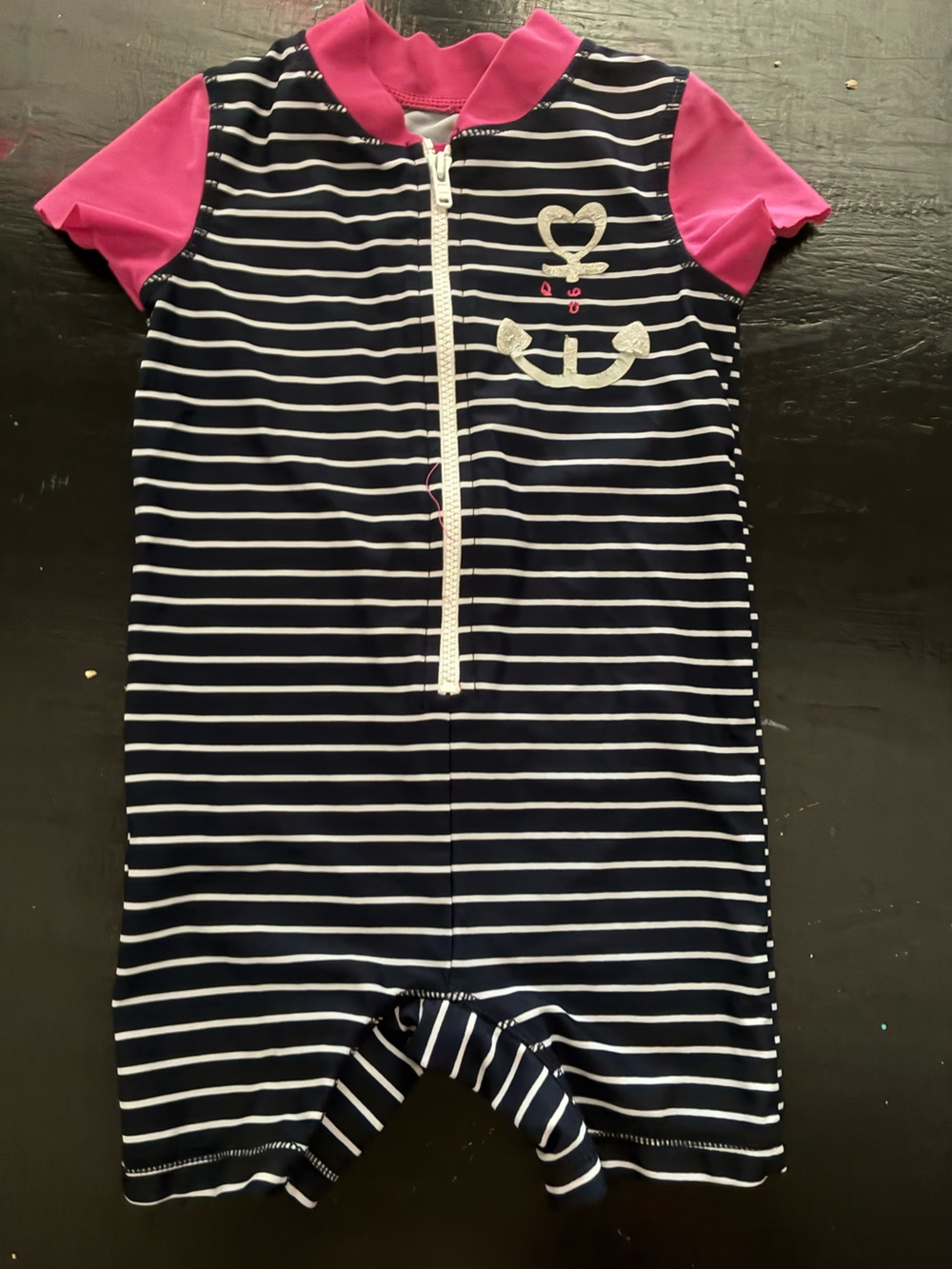 Koalakids Girl’s 12-18m Rash Guard One Piece Swim Suit